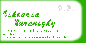 viktoria muranszky business card